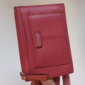 Coach card case, mini wallet